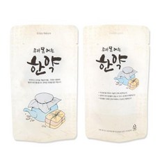 한양 스탠딩파우치 (무광한약) 한약파우치 약100장 한약파우치 스텐딩 파우치, 1개