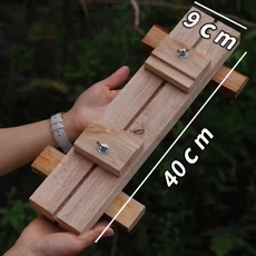 나무 연삭석 선반 조정 가능한 샤프닝 스톤 홀더 샤프닝 홀더 그라인더베이스 스탠드 홈 주방용 텔레스코픽, 03 9-40cm, 01 01