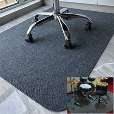 나래공간 바닥긁힘방지 드럼매트 전자드럼방진매트, 1개