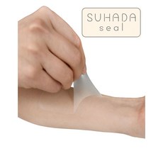 SUHADA 수하다 타투커버 방수 스티커 문신 가리기 중형 M사이즈 3매, 내츄럴베이지