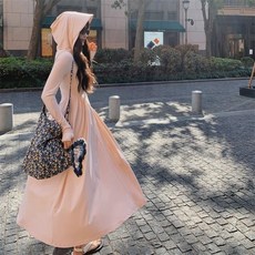 涼感防曬長外套 女款長版A字裙 抗UV透氣修身防曬衣