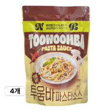 노브랜드 투움바 파스타소스, 4개, 250g