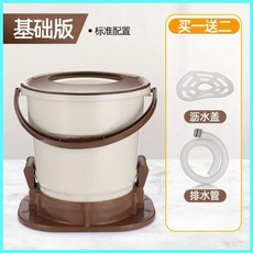 手動免電脫水機家用學生宿舍學生宿舍迷你甩乾水桶手拉式小型衣服, 卡其色【基礎款】無降聲頂蓋, 1個