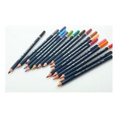 문화 전통 틴색연필 36색 프리미엄 수채 28655ea 1(ea), 진하기