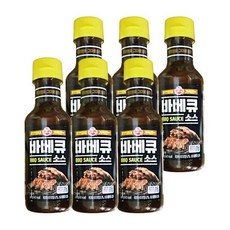 오뚜기 바베큐 소스 340g 12개 캠핑 고기 숯불