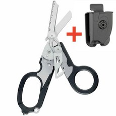 다기능 가위 XIAOTREE 랩터스 응급 처치 전문가 전술 접이식 야외 생존 도구 조합 가제트, 4)Black Set