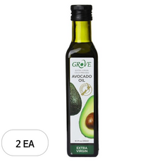 그로브 아보카도 오일 라임, 250ml, 2개