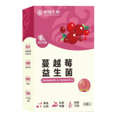 榮耀生醫 私密香香 蔓越莓益生菌 (30顆入) - 女性保養, 1個, 30顆