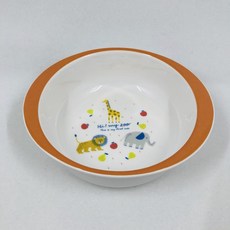SKATER 動物園 兒童分格餐盤, 1個, 飯碗