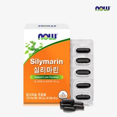 나우푸드 실리마린 2개월분, 60정, 1개