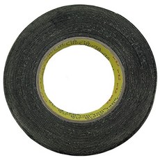 EVA 단면 흑색 스펀지테이프 폭20mmx두께1mm길이10M, 1개