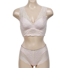 소곳 레이스 인견 스포츠 브라팬티세트