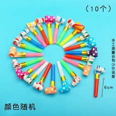 8cm, 6cm 종이불기 용  컬러  혼합 10