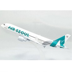 모형비행기 에어서울 16cm (1:400), 단품, 1개