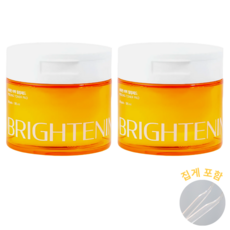 코즈멧 비타민 미백 필링패드 + 코즈멧 압축 마스크팩 증정 (주문당), 2개, 60매입