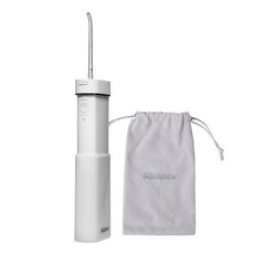 아쿠아픽 코드리스 구강세정기, AQ-208, 화이트