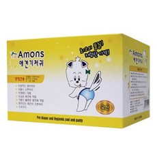 강아지 산 아몬스 애견기저귀 중형견용 10매 hay+772MI