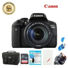 캐논 EOS 750D+18-55mm렌즈+32GB+EOS여행용가방 풀패키지 DH, 스페셜패키지, 캐논 EOS 750D