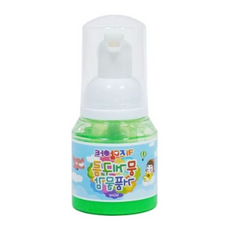 미술놀이 거품물감 초록, 단일옵션