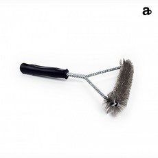 튀김기 청소솔 청소도구 석쇠 불판 무쇠팬솔 철솔 불판닦는, 1개