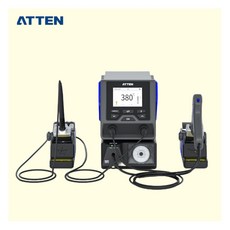 ATTEN 安泰信 GT-5200P 二合一烙鐵吸錫維修系統 大吸力吸錫機 烙鐵 電焊台 吸錫槍 電動吸錫器 110V, 1個, 二合一烙鐵吸錫維修系統,烙鐵手柄50W