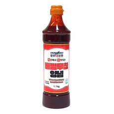 청우 더진한 비빔무침양념 비빔양념장 업소용 소스 1.1kg, 1개