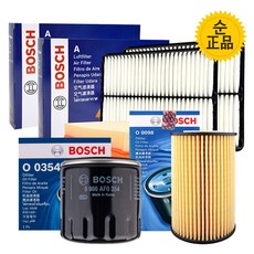 뉴SM5 L43 10.1-12.11 보쉬 오일+에어필터 SET, 오일필터 O1186+에어필터 A2421, 1세트, 오일필터 O1186+에어크리너 A2421