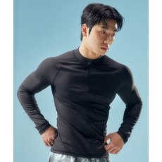 (국내매장정품) 무신사 스탠다드 MUSINSA STANDARD SPORTS 워터 슬림핏 래쉬가드 [블랙] M42001AJZ51BLK 168769