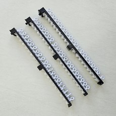 커블 병원커튼 로라 원형고리형, 1세트, 병원로라원형