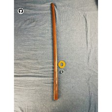 銀魂電影/洞爺湖木刀1公尺/居合道劍道練習/動漫/cosplay/武器道具/可另加購護手/表演道具, 1個, 鐵木洞爺湖款（刻上去無黑色字體）