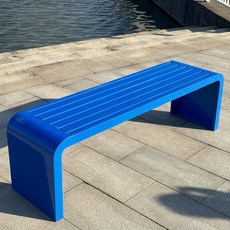 컬러 벤치 의자 스테인리스 버스 철제 신호등벤치 농구장