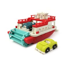 세심한 디자인 페리보트 + 미니카 2대 장난감 인지능력 소근육발달 키즈펜션 추천