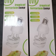 【嘿嘿嘿】爬蟲 UVB10.0 26W 爬蟲專用燈泡 - 平價UVB，促進鈣質吸收, 1個