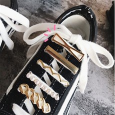 신발악세사리 골드리본 신발꾸미기액세서리