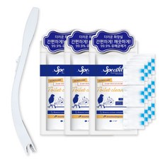 스페시핏 프리미엄 변기 배수구 크리너 스틱포함 세트, 36개