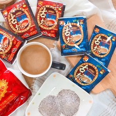 古坑藍山咖啡阿薩姆奶茶 經典濃醇香 在地品牌 安心原味, 1個, 古坑3合1藍山風味咖啡