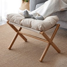 스툴 쇼파발판 쇼파 휴식 의자 네일샵 거실, 6. 원색 X자형+테크 커피