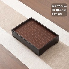 수납형 대나무살 다도차판 차판 차트레이 인용, A. 커튼 차 트레이 65856cm