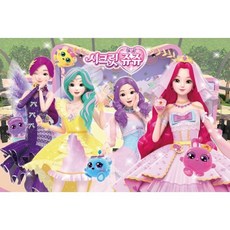 UNICORN 시크릿 쥬쥬 판 퍼즐, 1개, 77피스