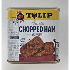 농심 덴마크 튤립 촙트 햄통조림, 340g, 1개