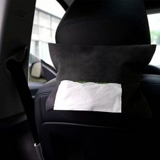 써니글로벌 차량용휴지케이스 자동차꾸미기, 1개, 빈티지블랙