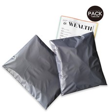 팩토리닷컴 HDPE 다크그레이 택배봉투, 50장