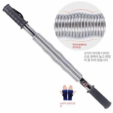 팔 완력기 일자형 손 전완근, 1개, 전기 도금 드럼형 80KG 전문급