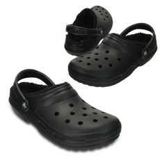 Crocs Classic Lined Clog 黑色 / 203591-060, 270(M9/W11)