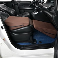 汽車座椅平躺墊 車用床墊 折疊墊 適用於主副駕駛位 四季通用, 馬鞍棕
