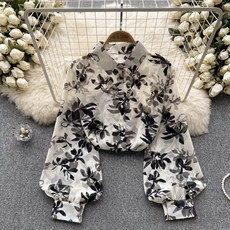 아랑고고 댄스복 라인댄스복 꽃무늬 화려한 난타복 치어리더 응원복 무대복 빅사이즈 공연복 방송댄스복 무용복 단체복