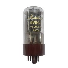 DIY 튜브 오디오 앰프에 적합한 블랙 스크린 업그레이드 6V6GT 6P6P 6V6 6N6C, 2PCS, 투명하다