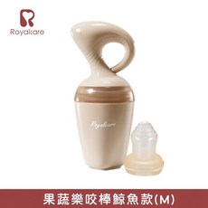 Royalcare 嬰幼口腔安撫系列 果蔬樂咬棒，適用五個月以上, 鯨魚款 M