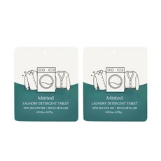 고체 중성 드라이세제 60정 2개