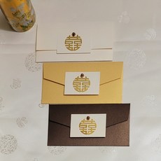 명절 설날 추석 부모님 현금봉투 용돈이벤트 축의금 기념일 상품권 예단비 외국인 전통 특별한 감사 승진선물 답례봉투 폐백절값 수제고급봉투, 1개, 아이보리